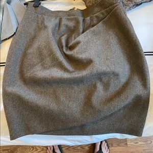 Carven Grey Skirt